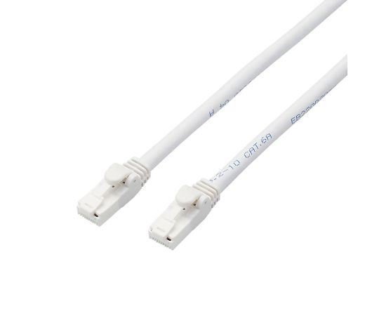 エレコム LANケーブル　CAT6A対応　EU　RoHS指令準拠　爪折れ防止　簡易パッケージ仕様　40m　ヨリ線　ホワイト 1本 LD-GPAT/WH40/RS