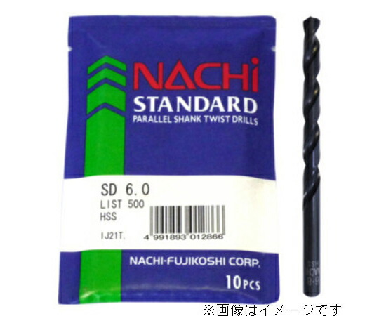 NACHI ナチ 判定基準せん孔機（鉄工用）袋 10本入 7.0mmSD 1袋(10本入) 451870 その他-医薬品・コンタクト・介護