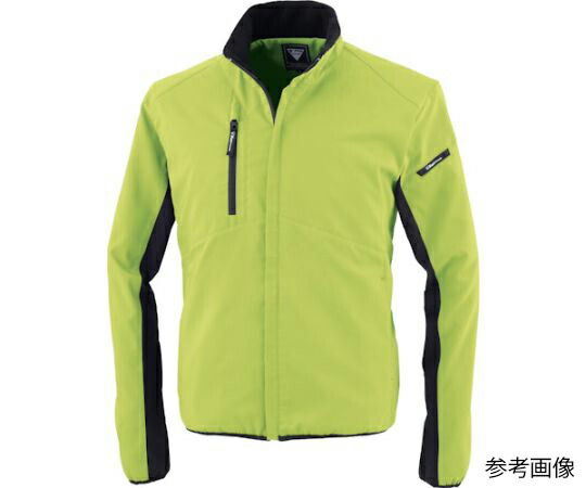 ジーベック 制電軽防寒ブルゾン イエローグリーン SS 1着 143-84-SS