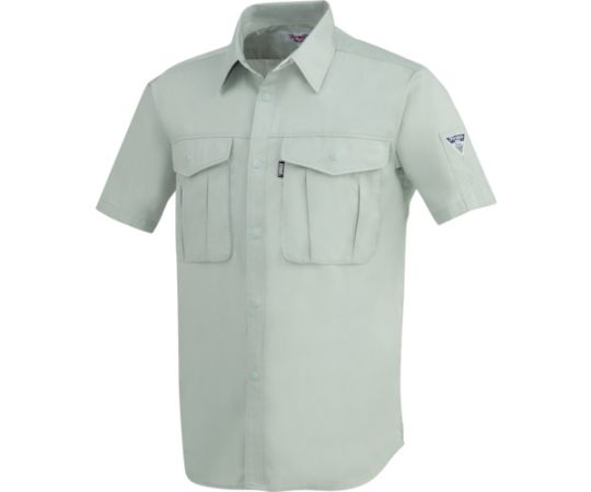 ジーベック 半袖シャツ モスグリーン L 1着 1292-61-L