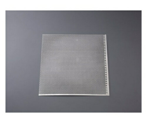 エスコ 1000x 500x1.0mm/ 6mm パンチングメタル(ステンレス製) 1枚 EA952B-134