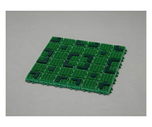 エスコ 450x450x22mm ブラシマット(連結式) 1枚 EA997RX-91