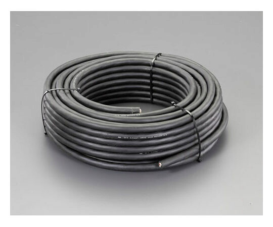 エスコ 600V/17A/ 50m ｺﾞﾑｷｬﾌﾞﾀｲﾔｹｰﾌﾞﾙ(4芯) 1巻 EA940AG-405A