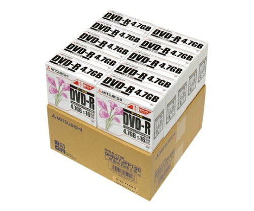 三菱化学メディア PC DATA用 DVD-R 1回記録タイプ 1枚 DHR47JPP10C