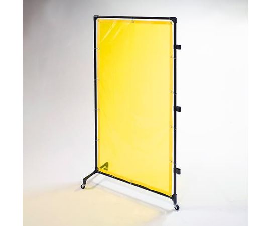 エスコ 1000x2150mm 溶接作業フェンスセット(黄色) 1セット EA334BH-20Y
