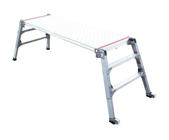 エスコ 72-108cm 足場台(調整脚付) 1台 EA905DF-22