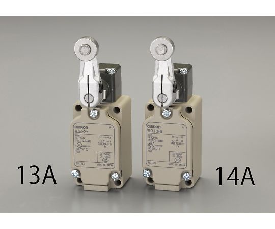 エスコ リミットスイッチ(ﾛｰﾗ・ﾚﾊﾞｰ90°) 1個 EA940DK-14A
