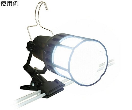 サンウェイ 充電型LEDクリップライト 昼光色 1個 CL-BT10D