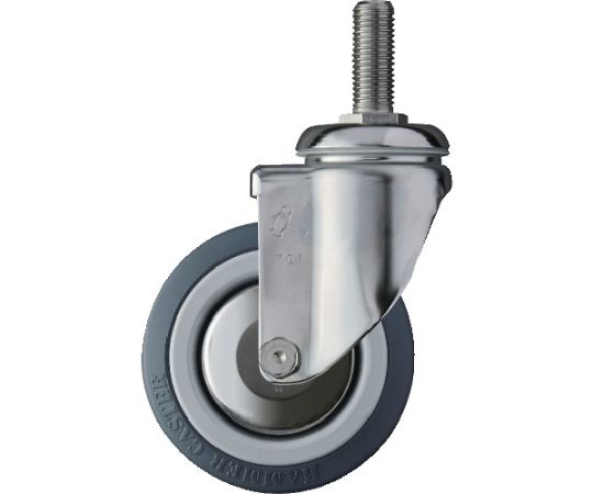 ハンマーキャスター SUS ねじ込み ウレタンB車100mm 1個 920SMA-KUB100
