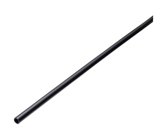 潤工社 極柔らかさナイロン熱電子管 AS4 8X6粍 100m 黒 1巻 35-08-BK-100