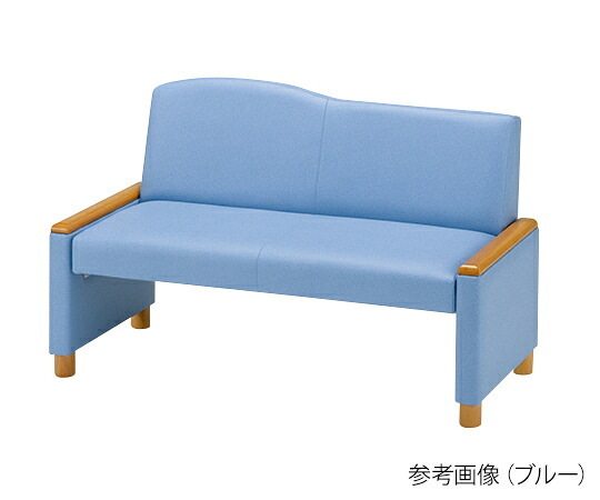 ミズノ 待ち合い室女性議長 2人用 背付き添い人 青み 1個 MWC-1120-BL