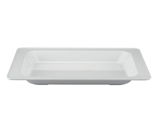 カンダ メラミン製ボンネット食麺麭 角型 1/1 白 TKO-253-W 1個 446112