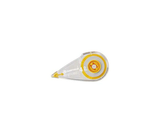 スマートバリュー 修正テープ　4.2mm×8m　40個　イエロー 1セット(10個×4箱入) H070J-Y40