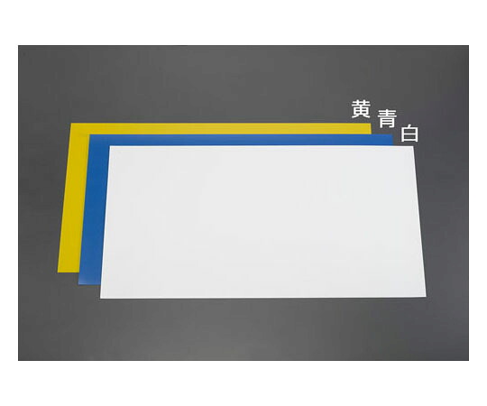 エスコ 980x565x0.75mm ＰＰ板(青/10枚) 1組 EA440DY-42