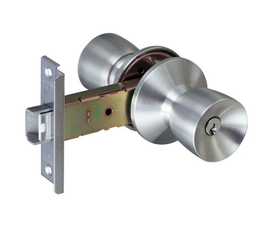 和気産業 ALPHA　玄関錠　D36M5-TRW32D-ALU　バックセット1cm 1個 D36M05-TRW32D