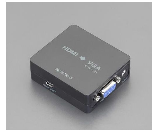 エスコ [HDMI-VGA] 取り替えっこ変換器 1個 EA940P-91