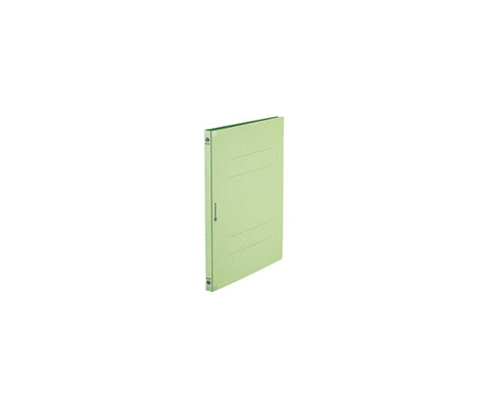 スマートバリュー 背強化フラットファイル　A4S　グリーン　120冊 1箱(120冊入) D128J-12GR