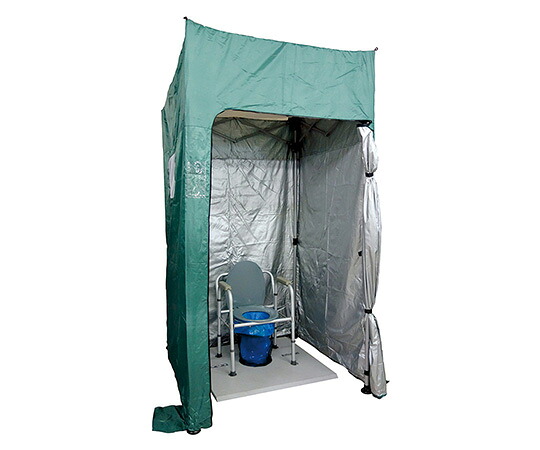ユニトレンド マンホール対応トイレテントセット 1セット MS-TW1212S