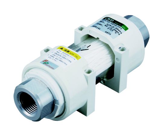 CKD エアフィルター 除菌フィルタ・インラインタイプ 樹脂タイプ 1個 SFS10-1010-FP2