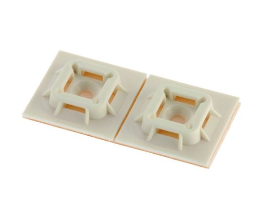 パンドウイットコーポレーション スーパーグリップ専用マウントベース 白 100個入 1袋(100個入) SGABM30-A-C