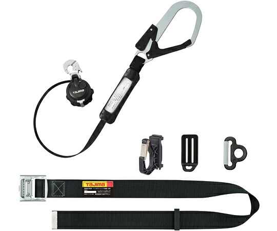TJMデザイン（タジマツール） 胴ベルト用 VR150 L1 スチールベルトMセット 1個 B1SMVR-L1BK
