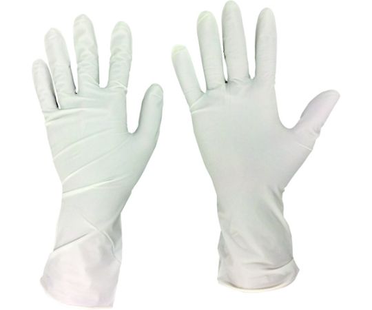 オカモト手袋 ニトリルディスポPFロング M 100枚入 1袋(100枚入) GT1521M