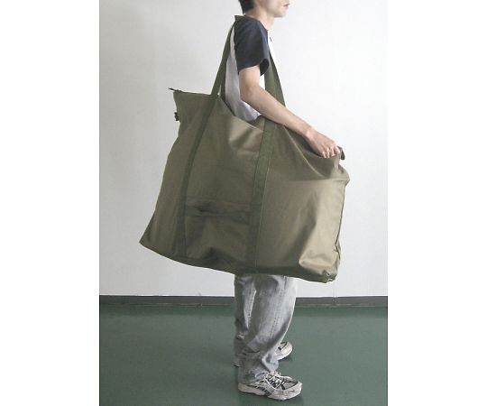 エスコ 900x250x700粍 ボストンバッグ(ｶｰｷ/特大) 1個 EA927AG-32