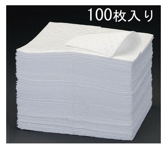 エスコ 410x460x4粍 油ねばり着く引っ敷き(水分け隔てる型/100枚) 1箱 EA929DE-4