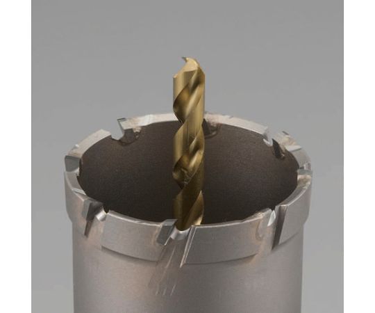 エスコ 42粍 超硬付深穴ホールソー 1個 EA822E-42S