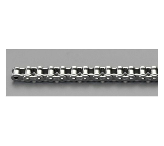 エスコ #60 3/4\"(19.05mm)x3m ﾛｰﾗｰﾁｪｰﾝ(ｽﾃﾝﾚｽ) 1本 EA967EG-60