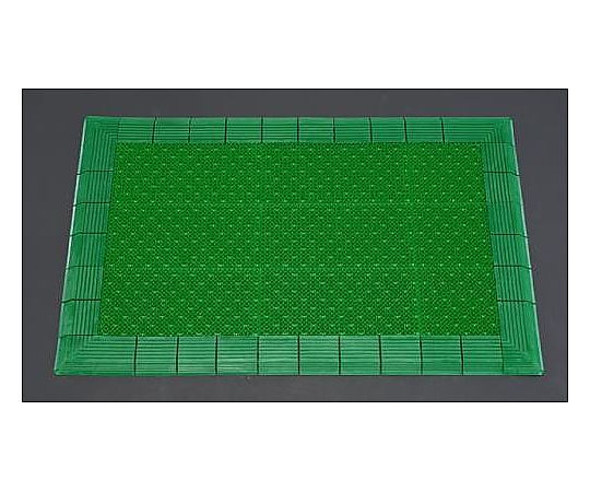 エスコ 900x1500mm エルバーマット(緑) 1枚 EA997RH-18