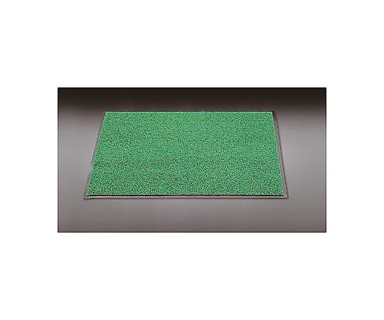 エスコ 750x 900粍 部屋の入り口引っ敷き(緑) 1枚 EA997RH-83