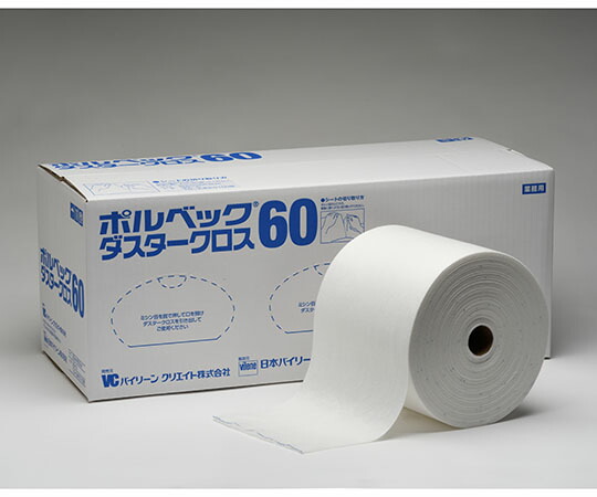 日本バイリーン ポルベックダスタークロス60 100枚×3巻入 1箱(100枚×3巻入)