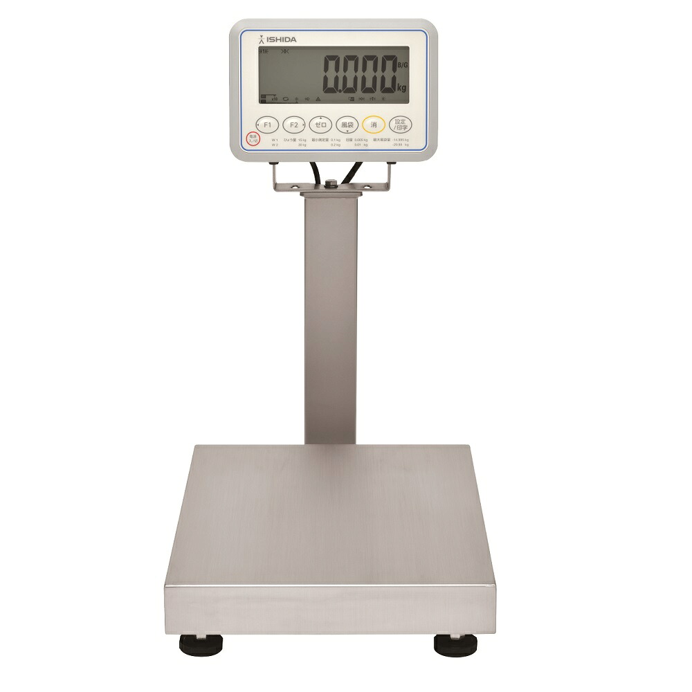 イシダ（位置づける備品） デジタル台はかり 計量：150kg／60kg 1個 ITM-150