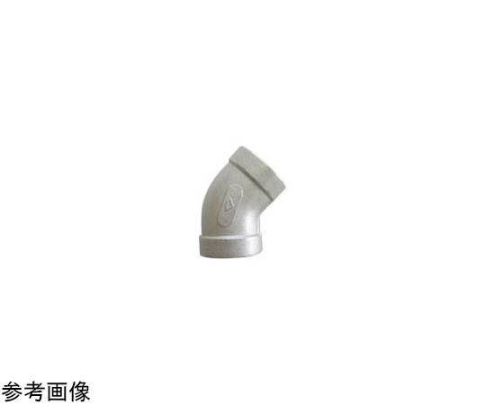 吉年 SUS304 低圧ネジ込 45°エルボ 1個 Y-30445L_100A