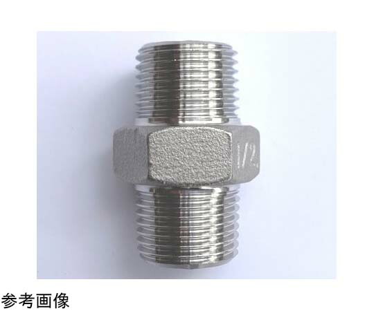 吉年 SUS304 低圧螺旋釘込 角ニップル 1個 Y-304HXNI_65A