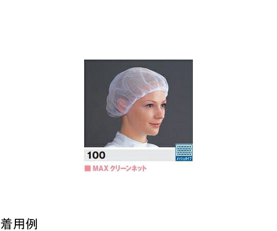 MCC（MaxClean） MAXクリーンヘアネット M大きさ 10枚入 1袋(10枚入) 100_M