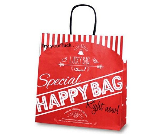ベルベ 紙袋 T-6 HAPPY BAG 200枚 1入れもの(200枚入) 1609