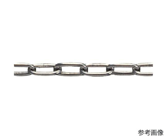 水本機械類製造所 ステンレス鋼チェーン店 30m 当て嵌める線径d7粍 内長P37粍 1本 7-B