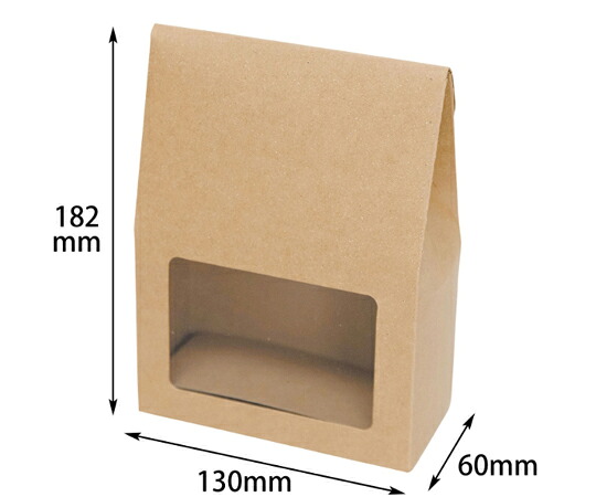 ヤマニパッケージ 呉れて遣る箱 ミエルBOX 手工芸品 L 200枚 1容れもの(200枚入) 16-336