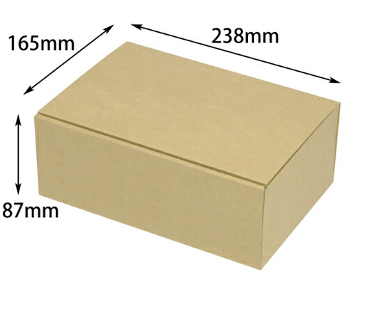 ヤマニパッケージ 贈答箱 お好みBOX18 両面クラフト 長方 100枚 1ケース(100枚入) EE-584