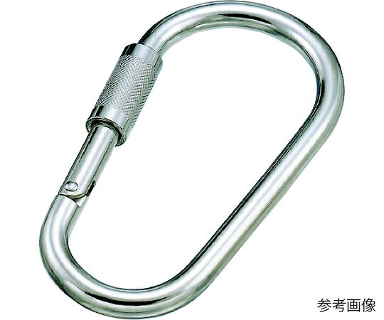 水本機械類製造所 輪っか聞き付ける ステンレス鋼 カラビナジャンボ（環付）線径14粍 長さ204粍 1個 A-1095 その他-衛生日用品・衛生医療品