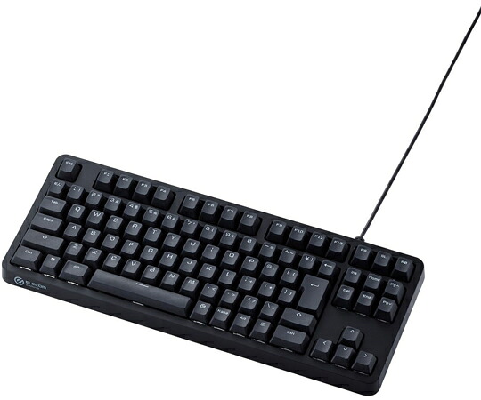 エレコム ゲーミングキーボード 有線 機械的 ネオクラッチキーキャップ テンキー受け答え タクタイル（茶軸）黒いこと 1個 TK-キーパー20TBK