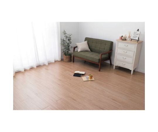 萩原 貼ってはがせる 木材調立ち会い場瓦 12枚組 W0212P ベージュ 914×152×3 1組 81955981【大型商いものの為代引不可】