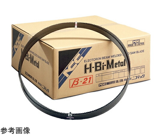 アマダマシナリー（NCC） β21バンドソー S-VC続きもの 4570×34×1.1×2/3T 10個入 1箱(10個入) B4570*34*2/3