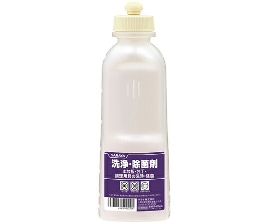 サラヤ パワープレー瓶 洗い濯ぎ・除菌剤用 600mL 20個入 1入れもの(20個入) 52209