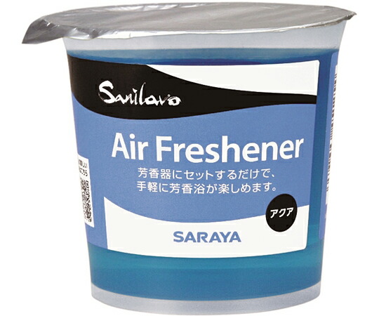 サラヤ エアフレッシュナー アクア 150g×12個 1入れもの(12個入) 45125 衛生日用品・衛生医療品-その他