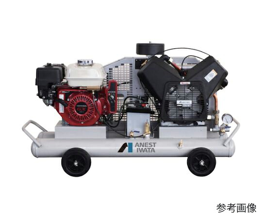 アネスト岩田 思わしい形コンプレッサ 2.2kW 発動機駆動動力 1台 PLUE22CB-10