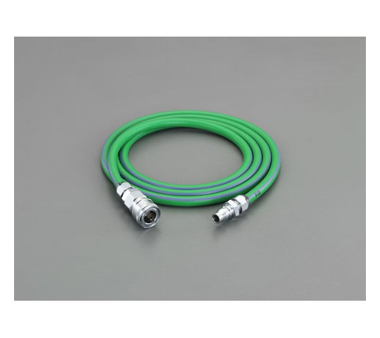 エスコ 8.5/12.5mmx 5m ソフトエアーホース(ｶﾌﾟﾗ付 1巻 EA125AT-81