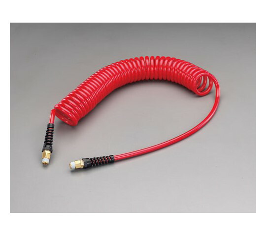エスコ 8.0/ 12粍 x 3m ｳﾚﾀﾝｴｱｰﾎｰｽ(ｽｲﾍﾞﾙ雄ねじ付) 1巻 EA125CZ-33